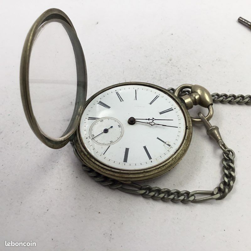 Montre gousset à clef - An-tick Clock