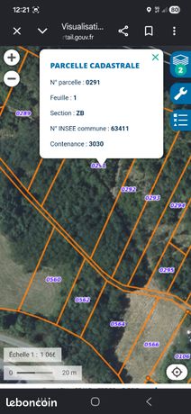 Terrain non constructible