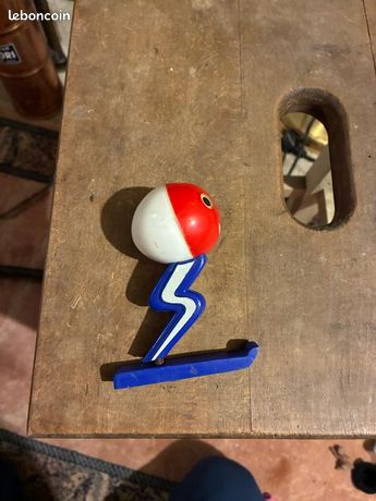 Figurine Mascotte Schuss Jeux Olympiques Grenoble 1968 - Vintage - Rare