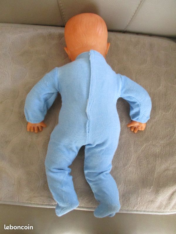POUPEE BELLA PITCHOUN - YEUX Dormeurs 45 Cm Vintage 1983/4 Suit Du Regard