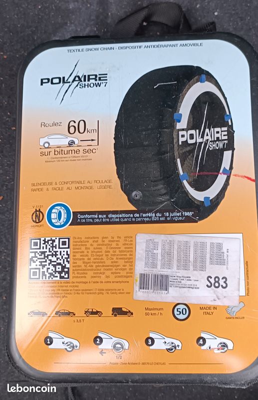 Show S83 Chaussettes à Neige Show'7 S83