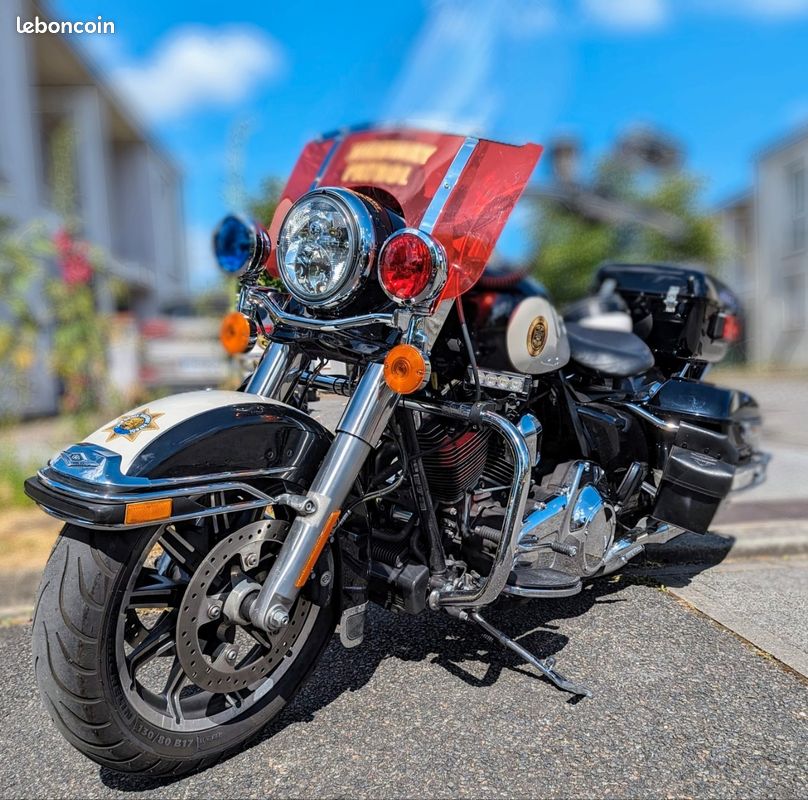 Police 2006 Road King For Sale Harley Top Police Roadking Motos