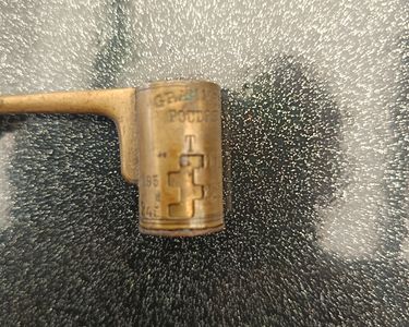 Ancien Doseur à Plombs Manufrance - Laiton Chromé Grand Réservoir - Vintage