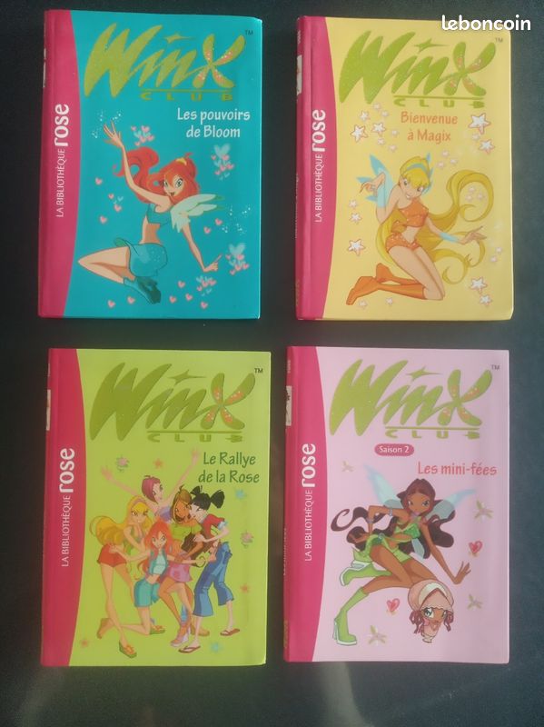 Lot de 4 livres Winx Club (image 1)