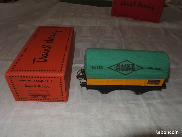 JEP WAGON FRIGORIFIQUE ref 4666 en boite d'origine (1952-1964) 17cm EUR