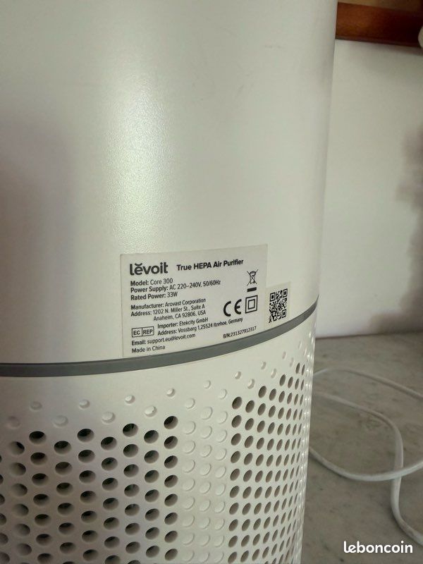 Purificateur d’air Levoit Core 300 (image 3)
