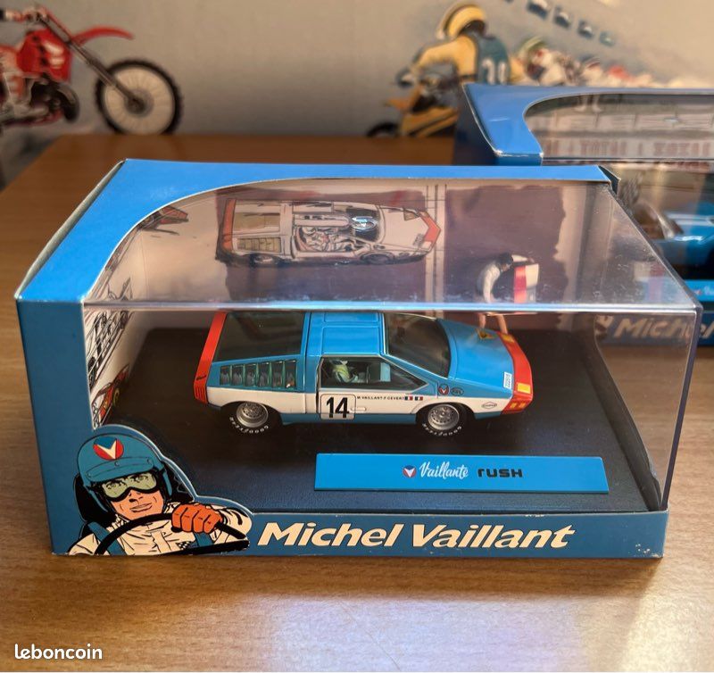 Miniature Altaya Michel Vaillant – Vaillante Commando Biturbo – Collection MV45 – 1/43