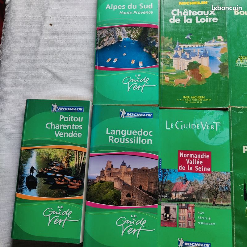 Lot 27 guides Michelin verts anciens France et étranger (image 5)