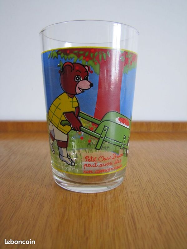 Verre à moutarde Petit ours brun 1988 (image 3)