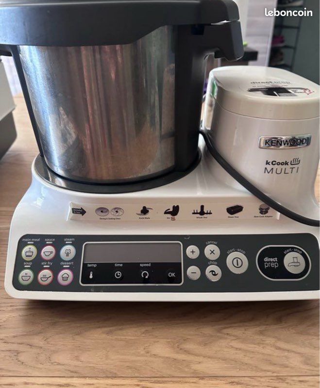 Robot cuiseur Kenwood kCook Multi + Direct Prep + balance électronique (image 2)