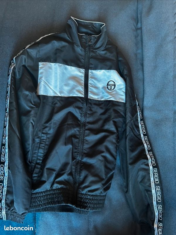 Tacchini Ensemble Sergio Veste Sergio Tacchini Bleu Sergio