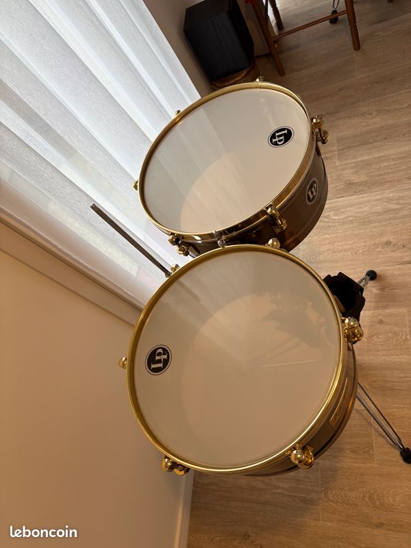 Pair timbales LP257KP signature Karl Perazzo 14/15 nylon (image 5)