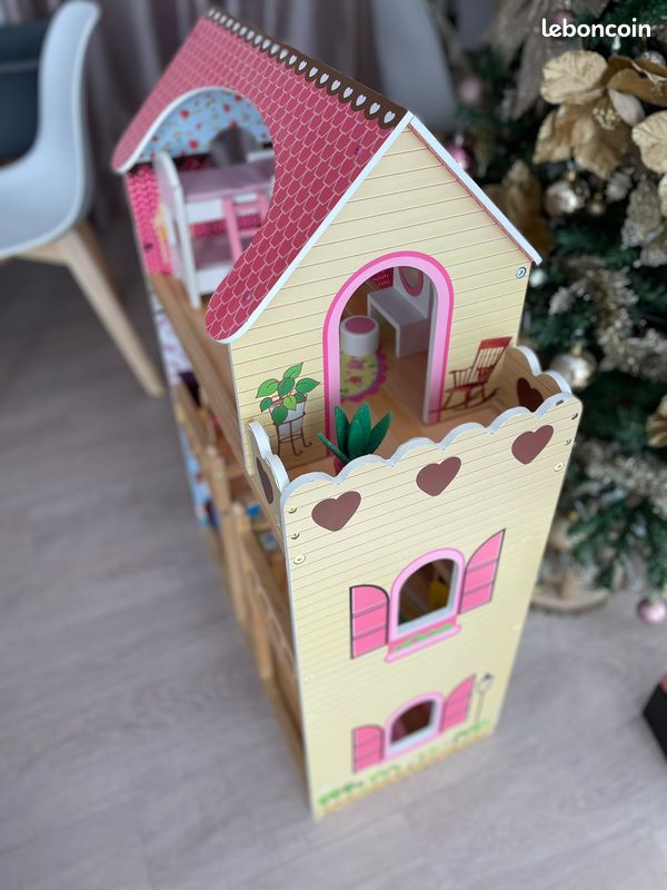 Maison poupée en bois (image 3)