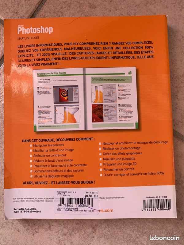 Livre « Photoshop » 200% visuel , édition PC et Mac (image 2)
