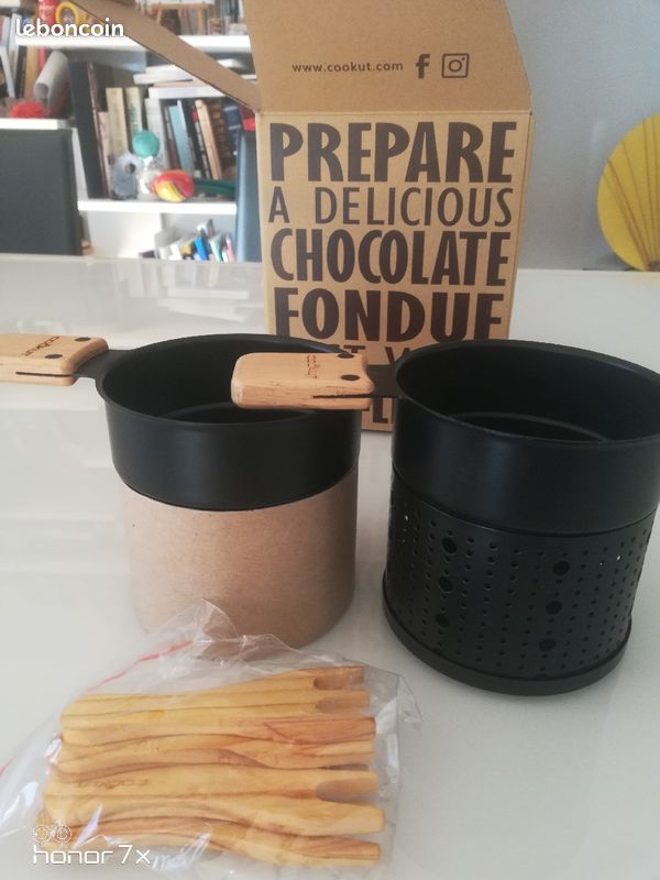 Fondue de chocolat à la bougie écologique (image 1)