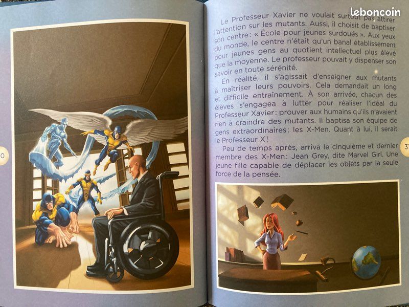 Livre enfant x-Men (image 3)