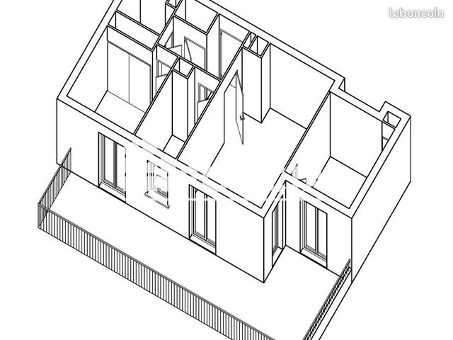 Appartement a louer dammarie-les-lys - 3 pièce(s) - 57 m2 - Surfyn