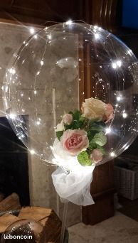 Pour marriage - Ballons decoratives transparents (image 2)