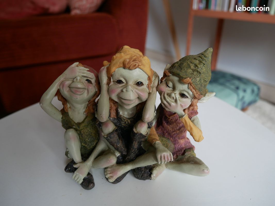 Figurines lutins / trolls décoratifs - fantaisie / fantastique – vente unité ou lot (image 10)