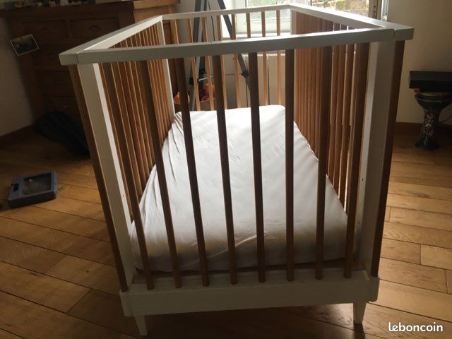 Lit bébé et matelas (image 3)