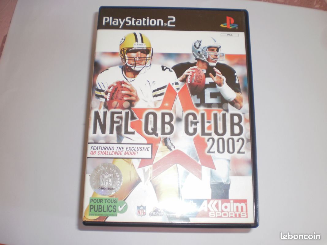 Jeu ps2 nfl qb club 2002 complet (image 1)