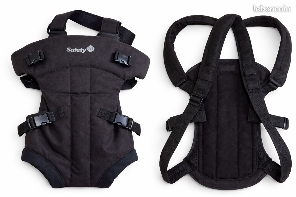 Porte bébé safety 1st noir réglable (image 1)