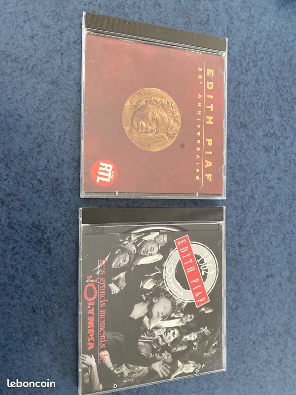 Edith Piaf - lot de 2 albums (Best of et Live) (image 1)