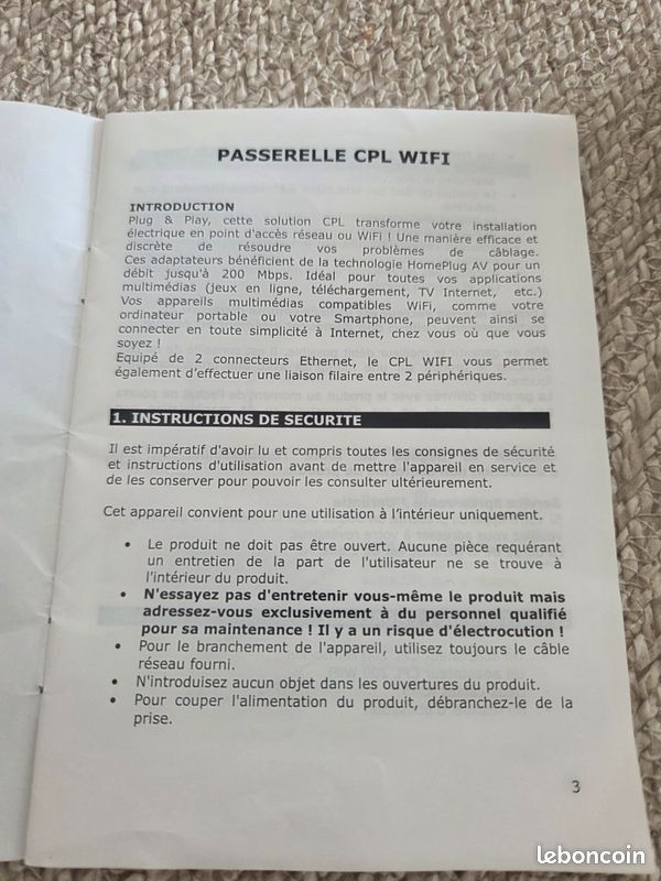 Passerelle wifi CPL (image 8)