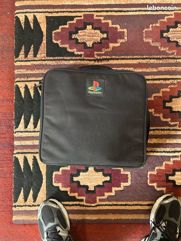 🎮Sony PlayStation 1 PS1 – 2 manettes officielles + mallette de transport + câbles (image 4)