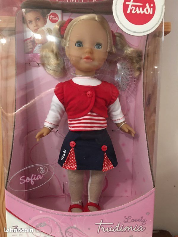 🌹 poupée trudi 36 cm neuve en boite (image 1)