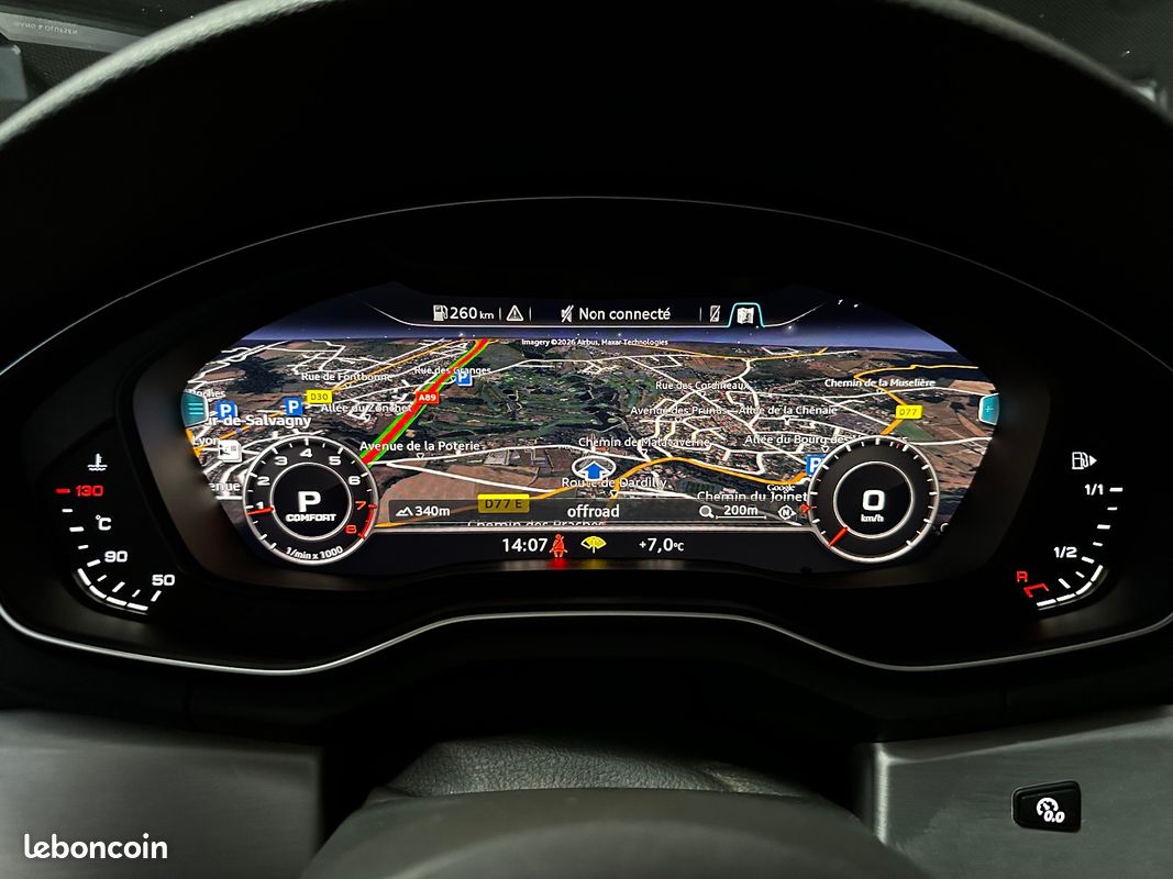 AUDI A5 A5 2.0 TFSI 190 S tronic 7 S Line - SUIVI HISTORIQUE COMPLET - SIEGES CHAUFFANTS - BANGOLUFSEN (image 19)