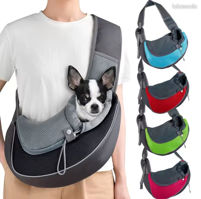 Sac à dos Electrolux pour animaux de compagnie, fourre-tout de voyage, sacs initiés, écharpe en maille, fournitures de transport pour animaux de compagnie, sac
à bandoulière initié (image 1)