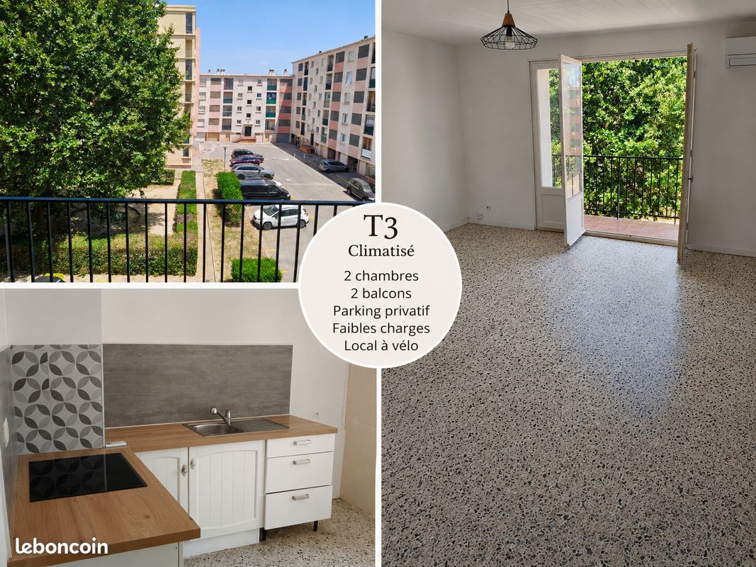 Appartement 3 pièces 64 m² · à Perpignan · 64 m² · 65 000 €