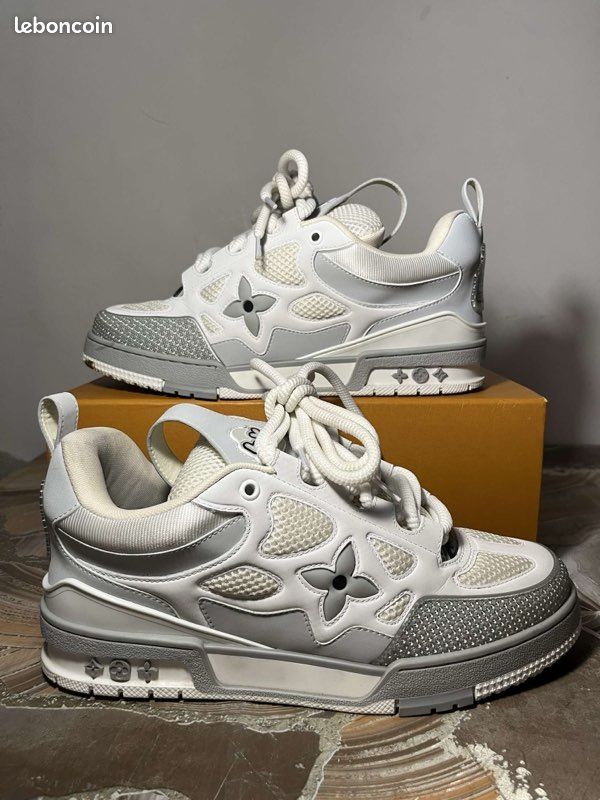 Chaussure Louis Vuitton Homme Sneakers Chaussure Lv Basket Vuitton