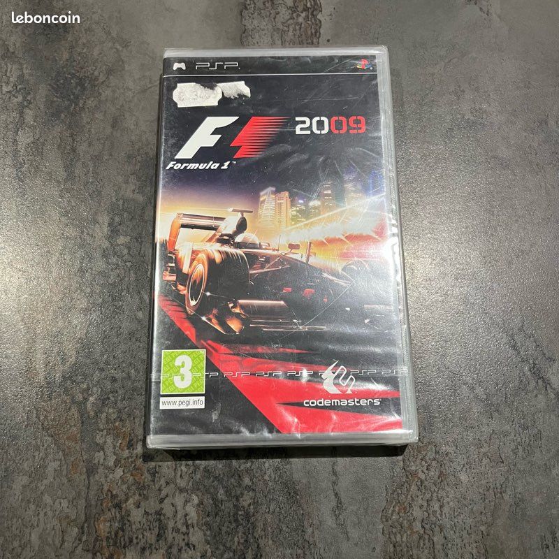 F1 2009 PSP sous blister Jeux vidéo