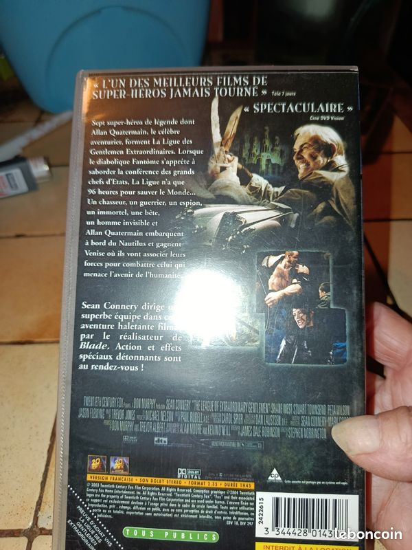 Cassette VHS la ligue des gentlemen extraordinaires très bon état (image 4)
