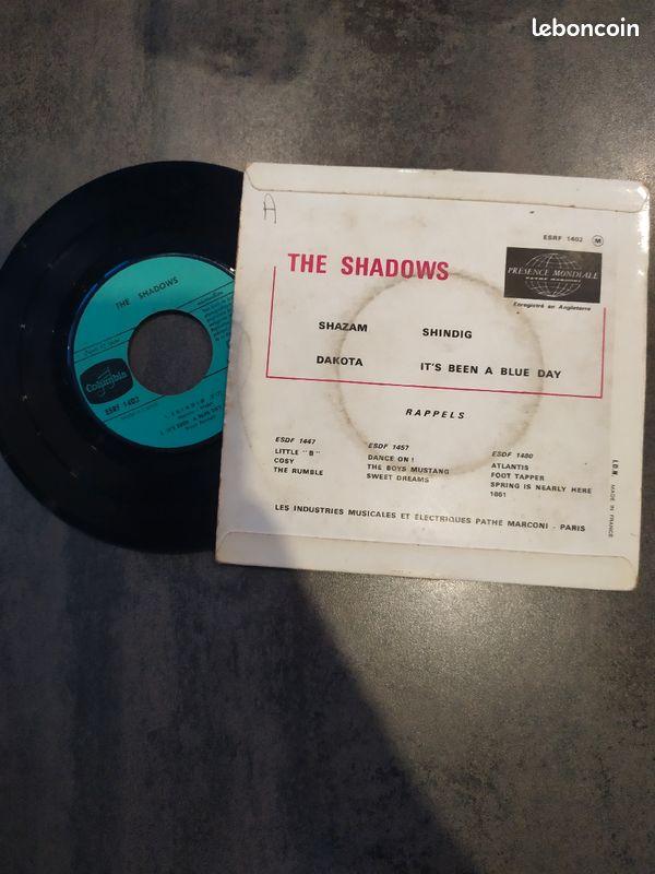 The shadows - shazam / dakota / shindig / ep 4 titres (image 2)