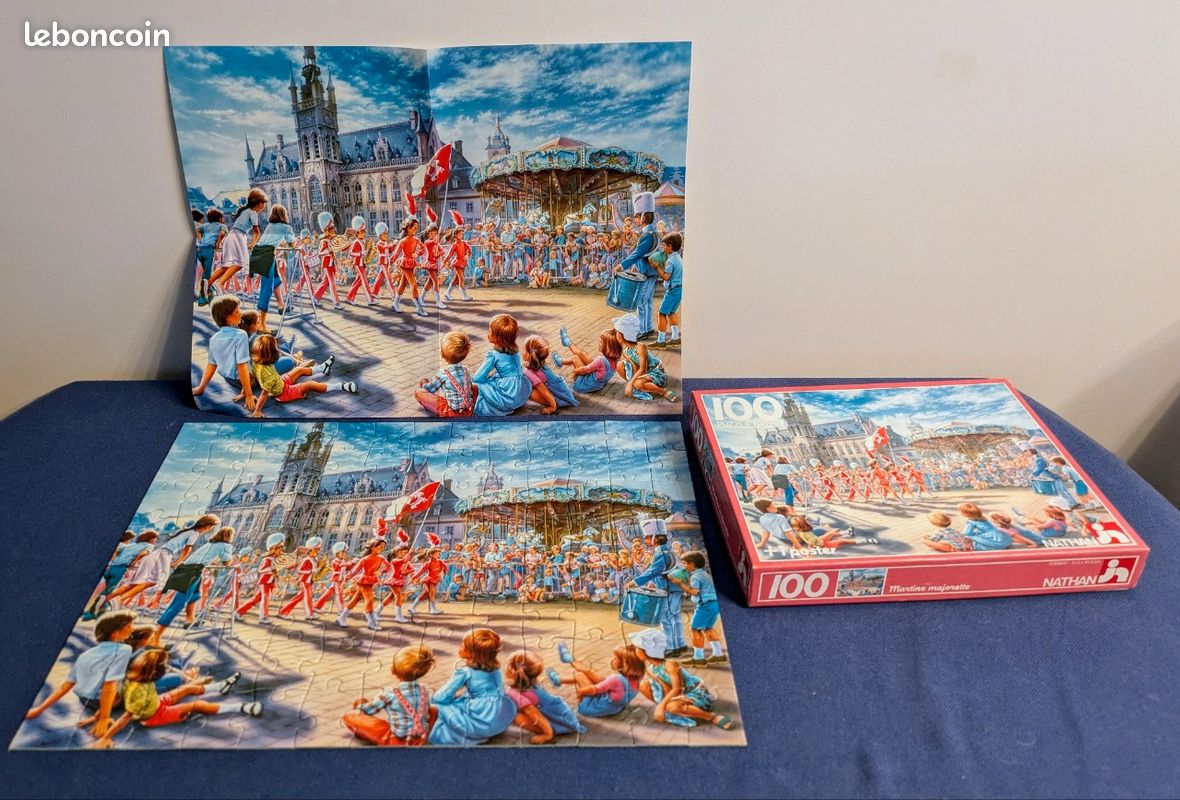 Puzzle Martine majorette 100 pièces (image 3)