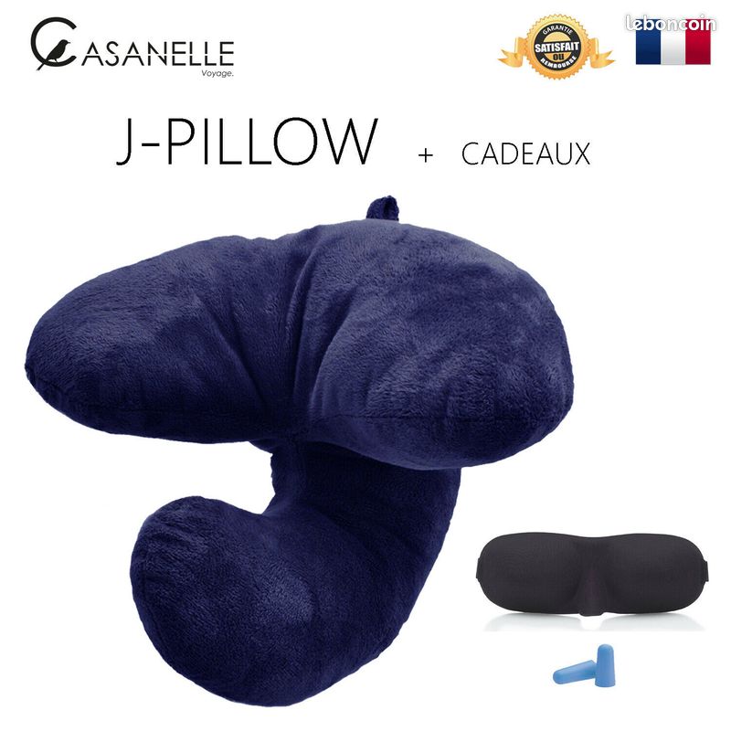 Oreiller coussin de voyage avion voiture my.Pillow cervicales tour de cou +CADEAU (image 3)