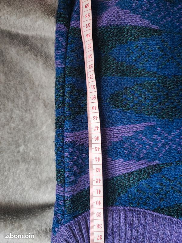 Pull à rayures années 80 - Canada