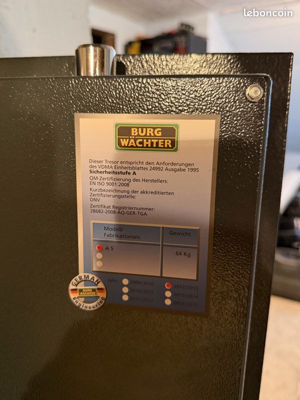 Coffre fort pour 6 armes (image 5)