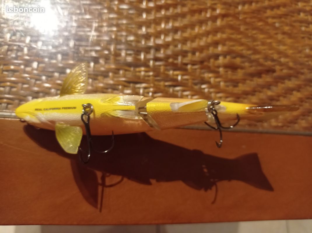 Leurre Lucky Craft Real Bait Premium 130 Swimbait ( rare ) (image 3)