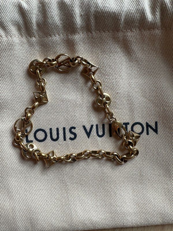 Bijoux Bracelet Louis Vuitton Noir d'occasion