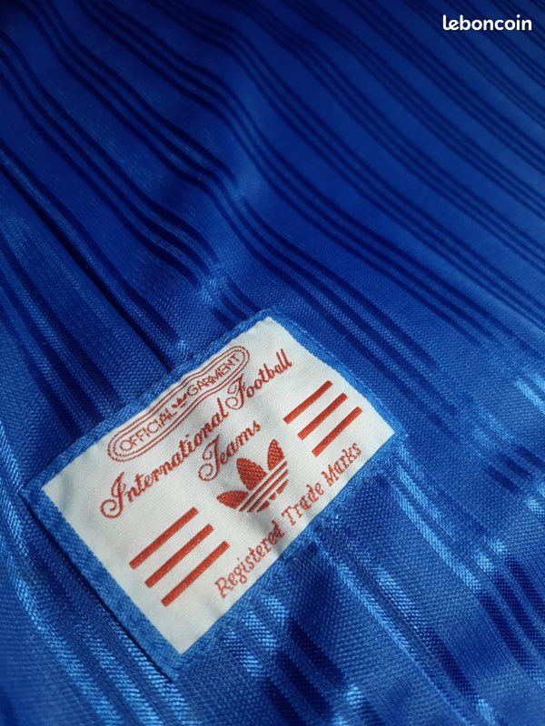 Maillot Collector Equipe De France Zidane N°10 - Saison 1996/97 (occasion, état Moyen)