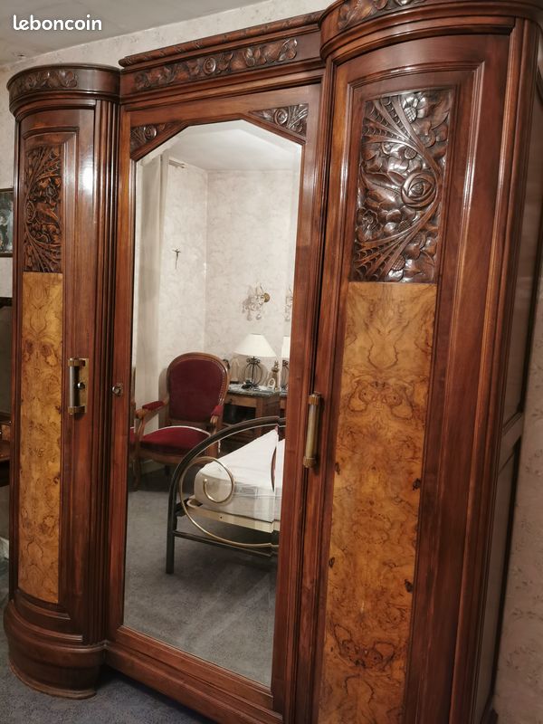 Armoire +2 tables de chevet (image 1)