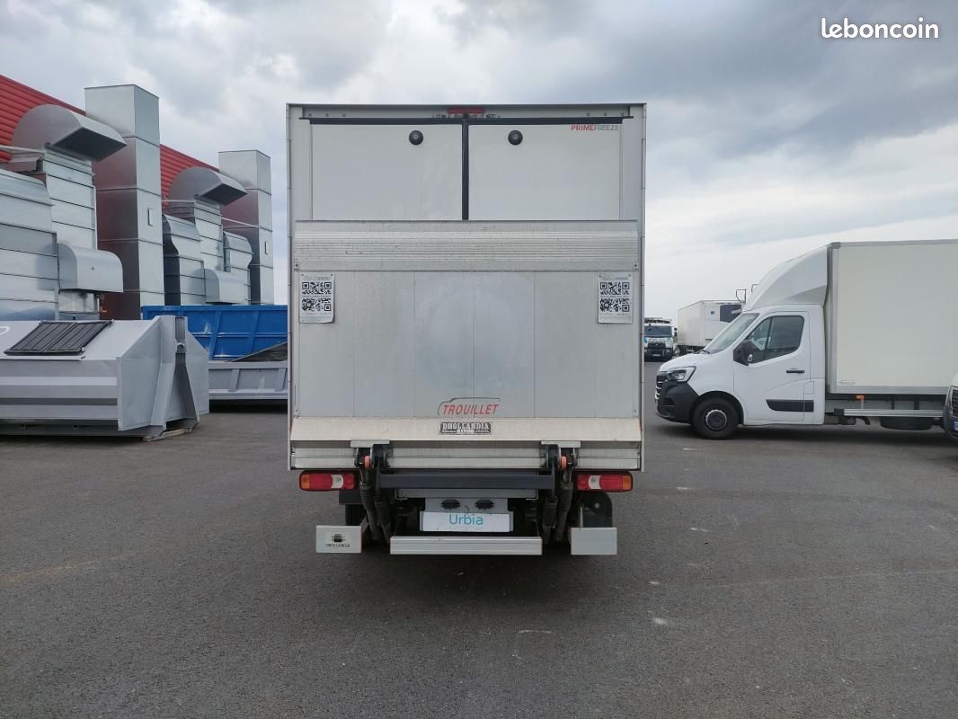 Iveco Daily CHASSIS CABINE FRIGO 12M3 160 CV ROUES JUMELEES HAYON CAISSE CAZAUX GROUPE THERMOKING... (image 6)
