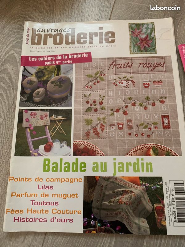 Lot dé 2magazines broderie (image 2)