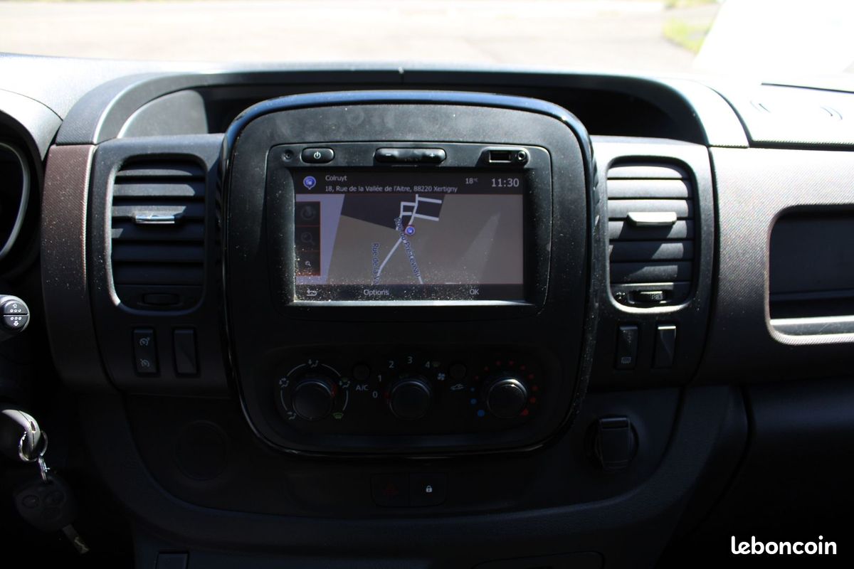 Fiat TALENTO FG L2 H1 PACK PRO NAV 1L6 JTD "3 PLACES" GPS CAMÉRA GRIP USB BLUETOOTH RÉGULATEUR (image 10)