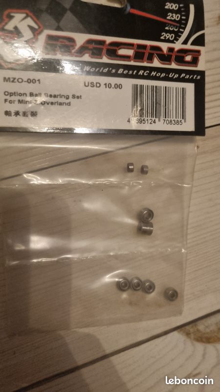 Kit Roulements Céramique Scellés Kyosho TF Série 3 - FastEddy Bearings TFE4882