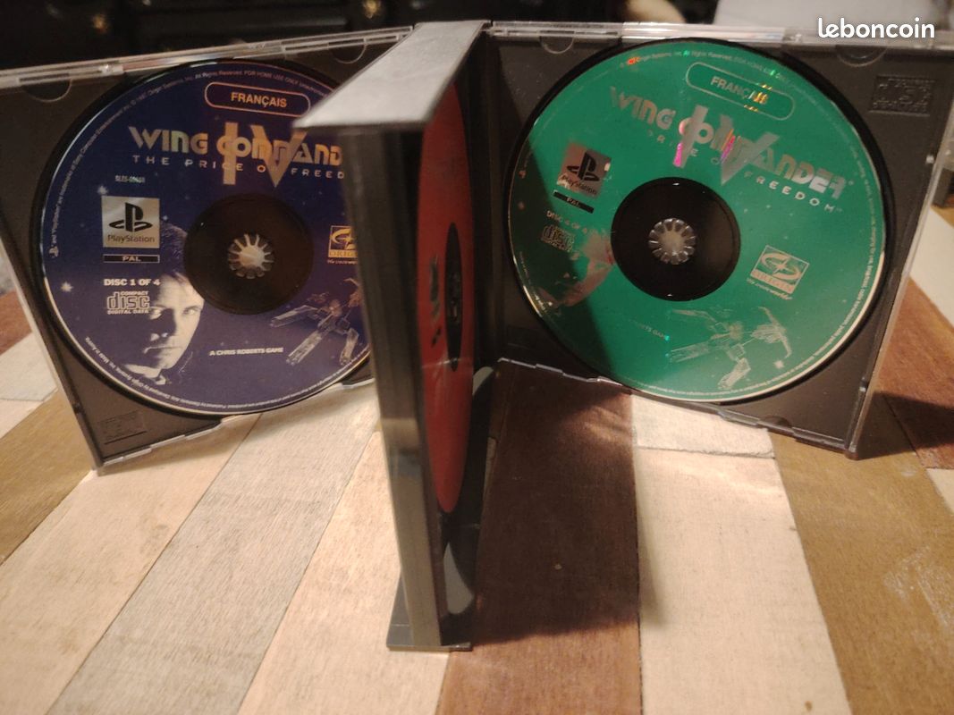 Jeu Wing Commander 4 - PlayStation 1 (PS1) - Version Française - Très Bon État